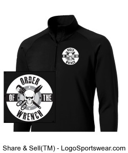Order of the Wrench Quarter Zip Design Zoom